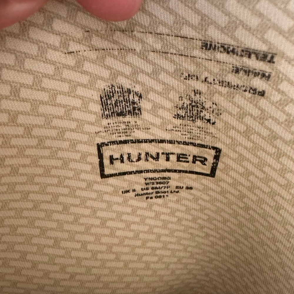 Hunter boots